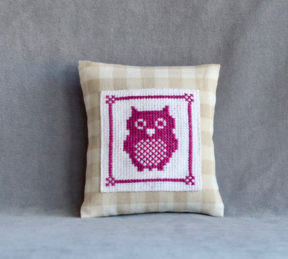 Owl-fuschia