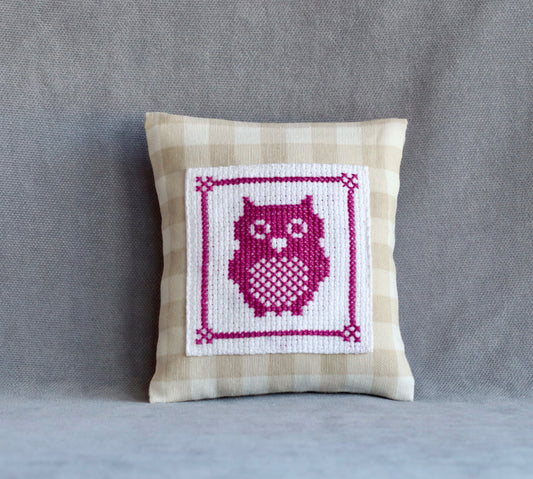 Owl-fuschia